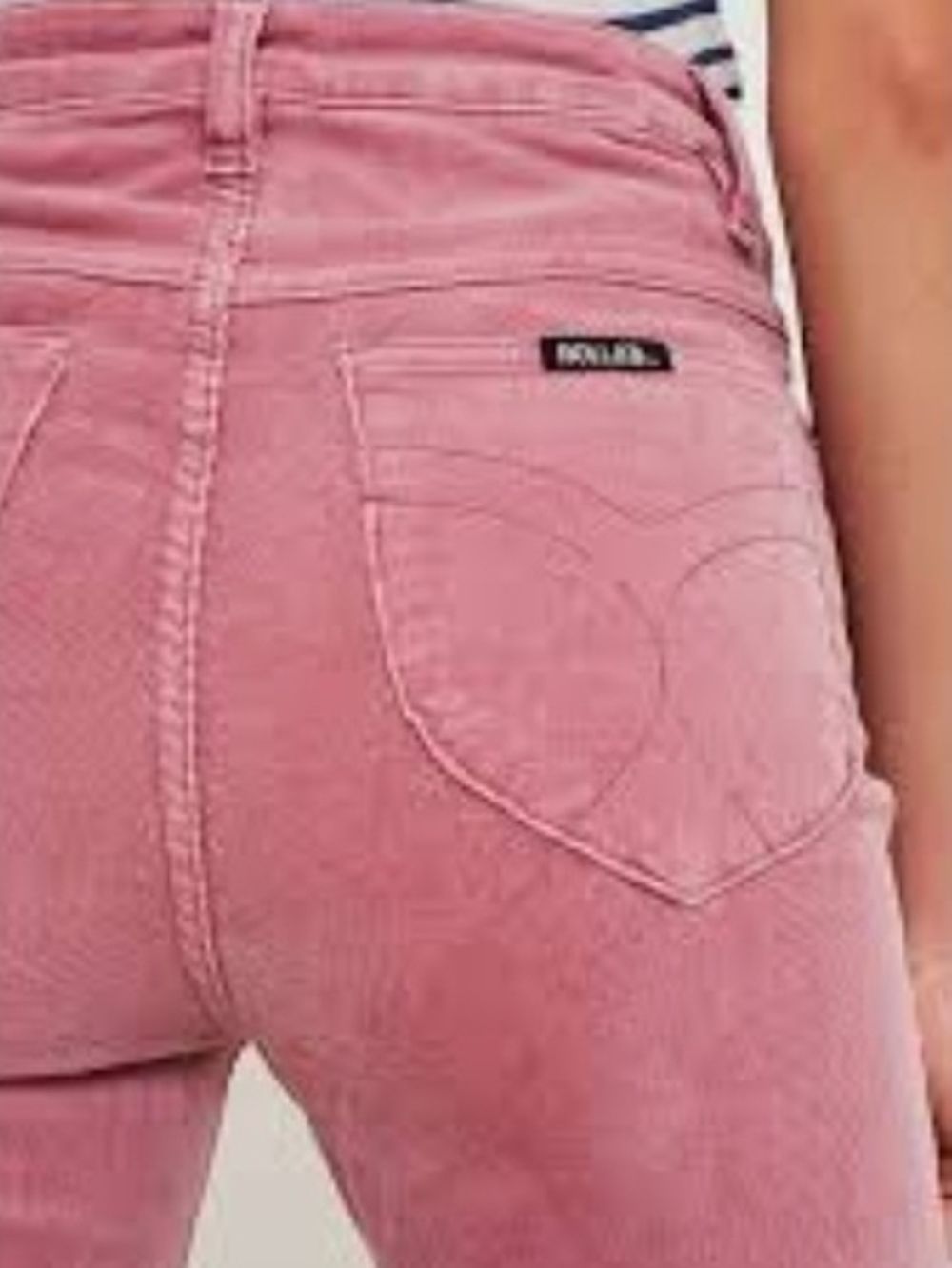 ROLLA'S Rose Pink High-Rise Women's Jeans